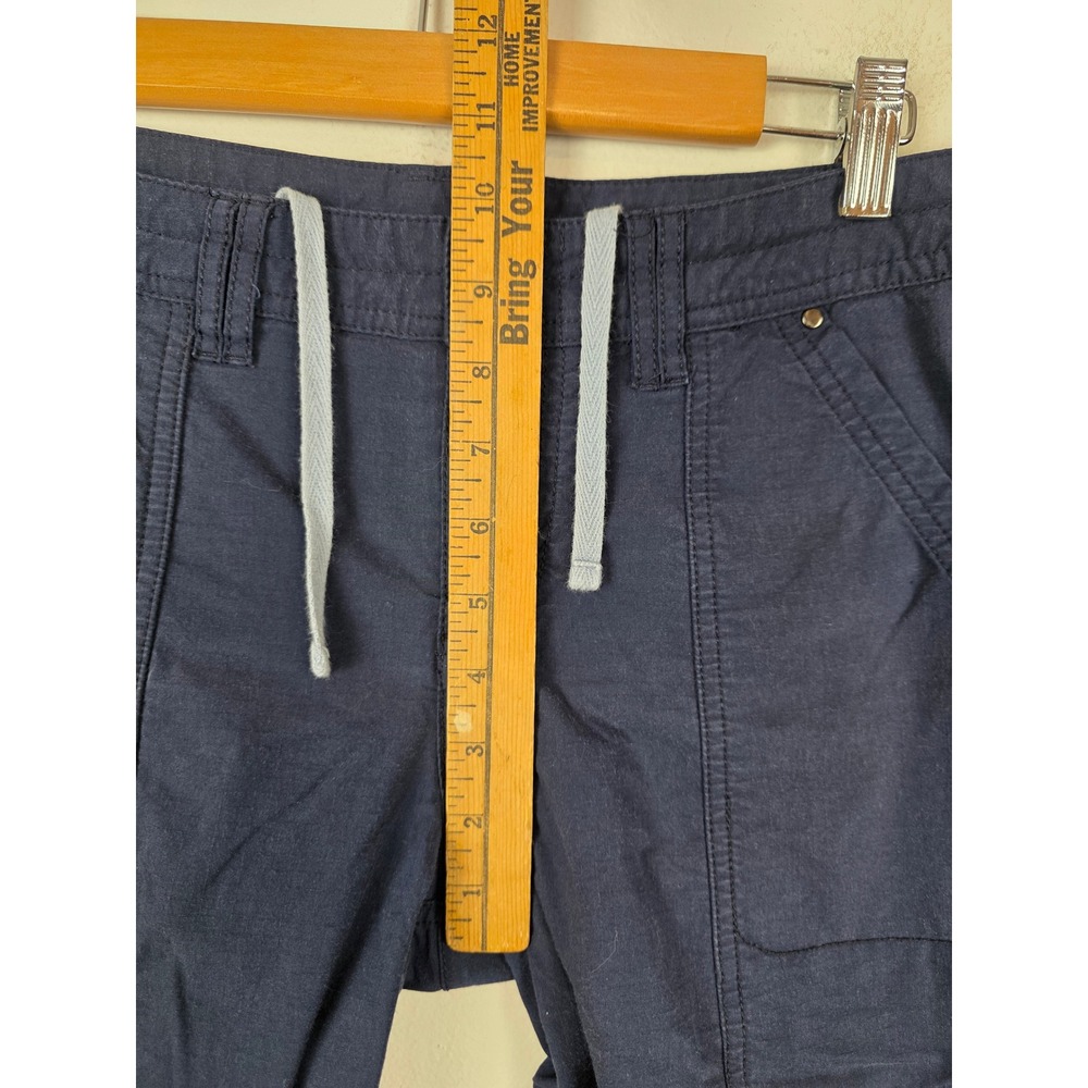 Title Nine Clamber Pants Women 6 Navy Blue Cotton Nylon Stretch Hiking TN-230935 - Picture 9 of 10
